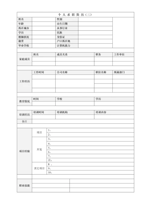 个人简历模板_空白表格[1].docx