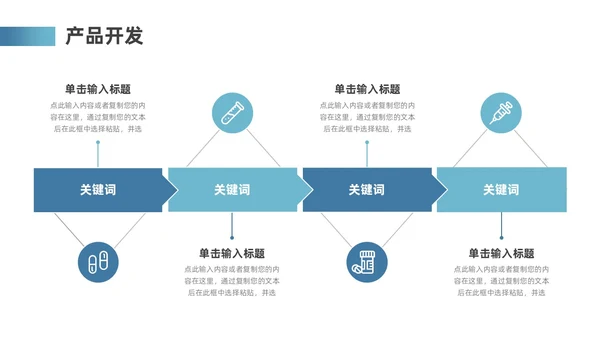蓝色地球简约风互联网商业计划书ppt模板