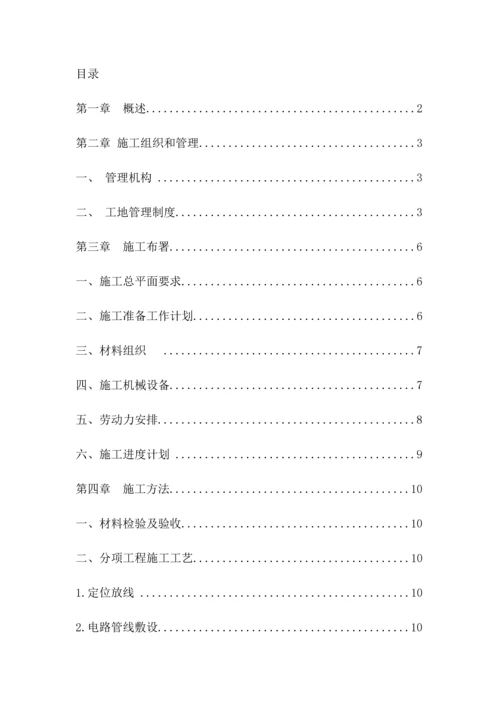 办公室装修综合重点工程综合标准施工组织设计简洁版.docx