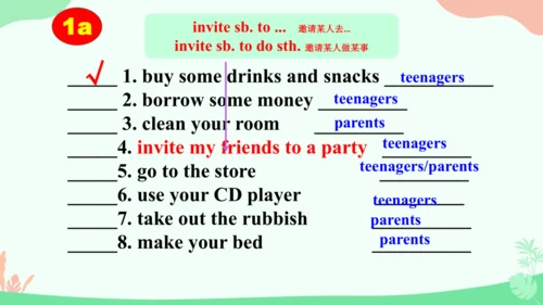 Unit3 Section B (1a-1d) 课件+内嵌音频（人教新目标八下Could you p