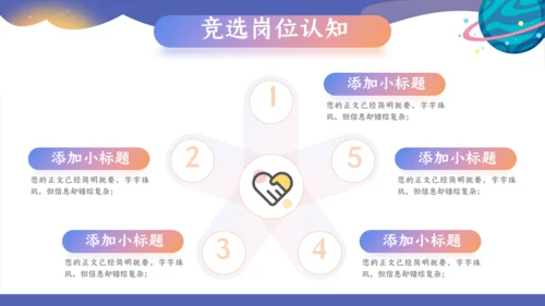 班干部竞选我相信我能行通用PPT模板