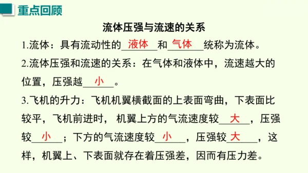 人教版（2024）物理八年级下册第九章 压强单元复习 课件（52张PPT)