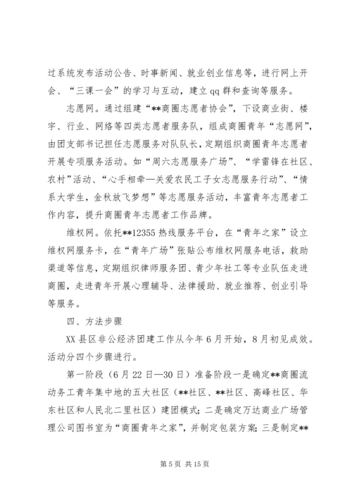 非公有制经济组织和新社会组织团建工作实施方案_1.docx