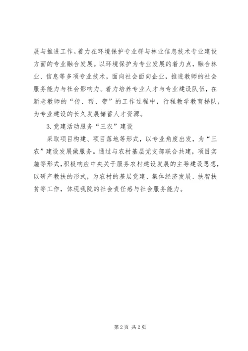 职业教育学院下半年党支部党建工作计划.docx