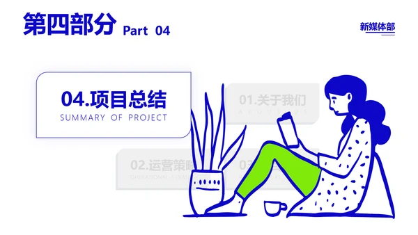 新媒体运营活动项目方案策划书PPT模板