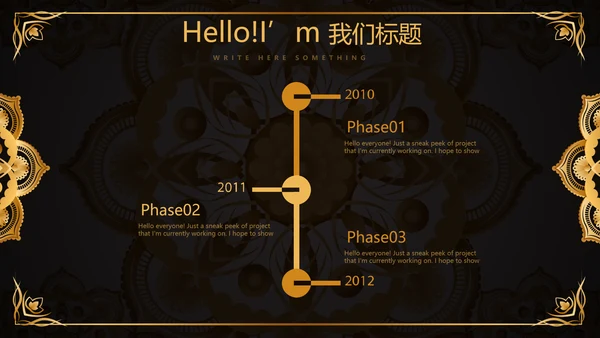 黑色高端大气房地产营销策划动态PPT