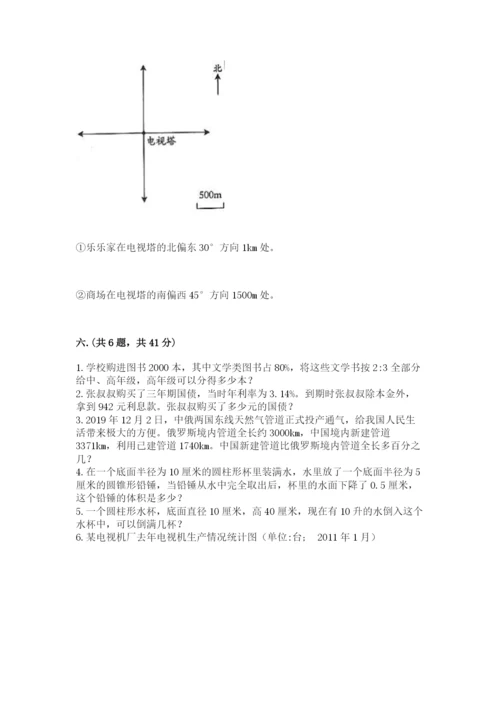 苏教版数学六年级下册试题期末模拟检测卷【重点】.docx