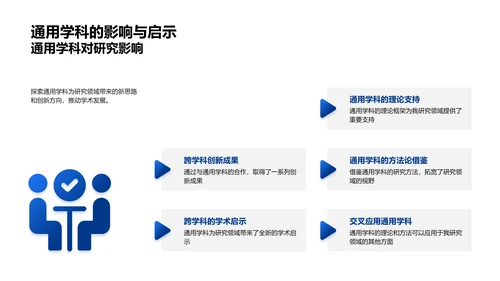 交叉学科研究策略PPT模板