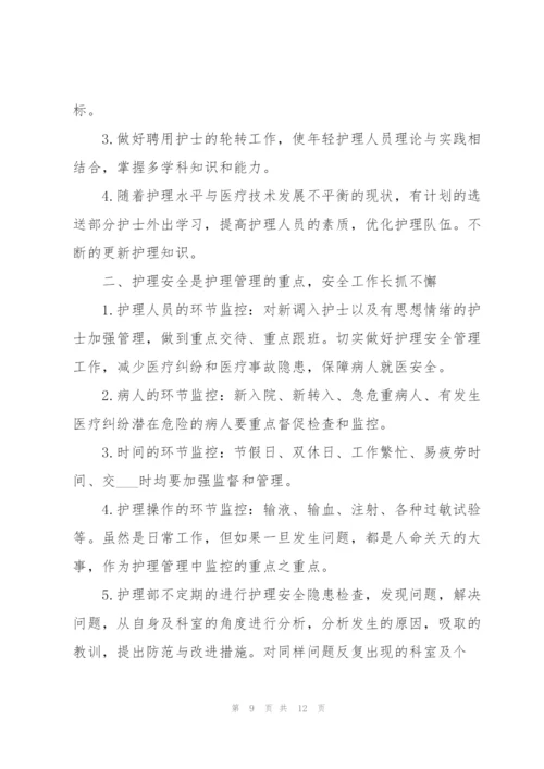 护士长年个人工作计划3篇.docx