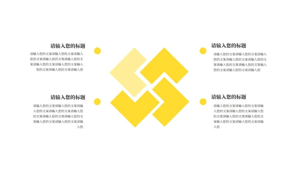黑色简约风职场商务总结汇报PPT模板