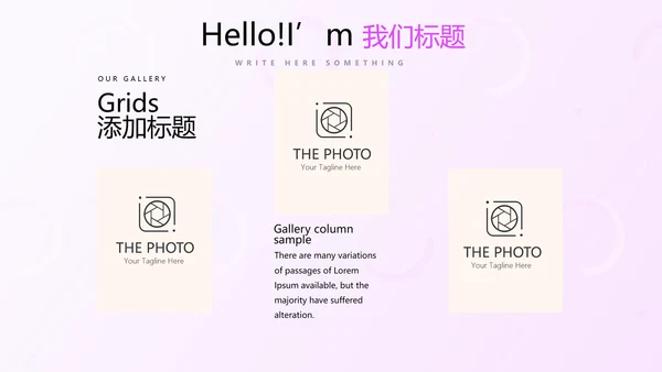 粉色公司品牌产品介绍宣传通用PPT动态模板