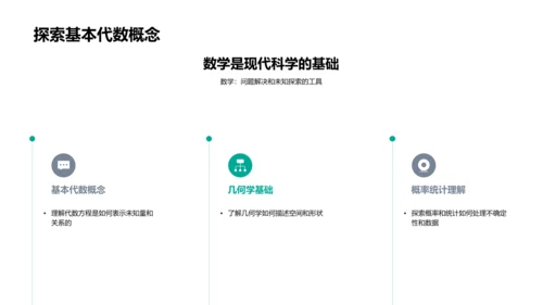 数学在生活中的实践PPT模板