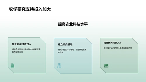 农学研究的最新进展