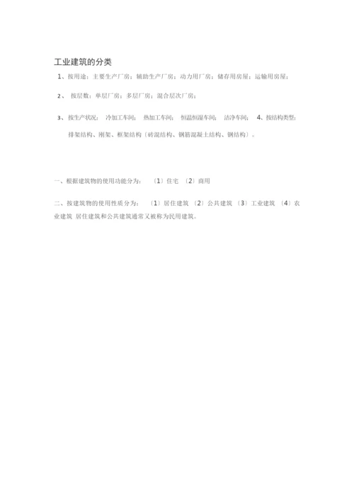 建筑性质分类.docx