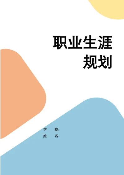 13页5200字应用化学专业职业生涯规划.docx