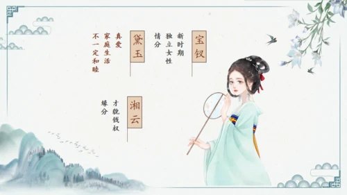 红楼多解读红学通用PPT模板