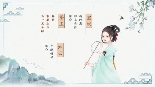 红楼多解读红学通用PPT模板