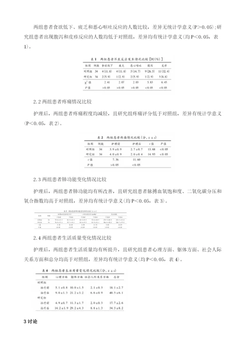 无缝隙护理对非小细胞肺癌患者靶向治疗预后的影响.docx