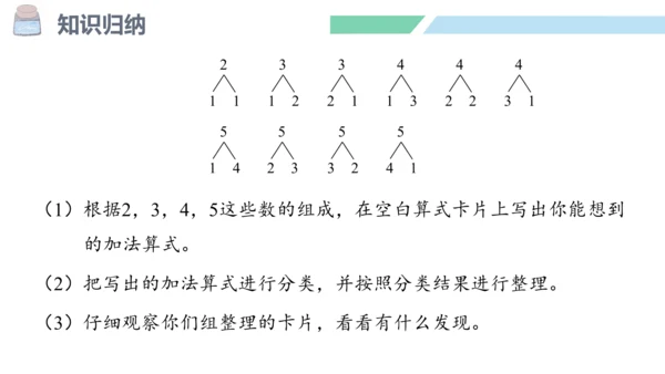 新人教版数学一年级上册3.10 整理和复习课件（45张PPT)