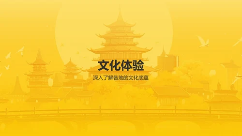 橙色国潮风旅游文化宣传PPT模板