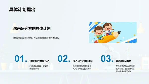 医学研究开题报告PPT模板