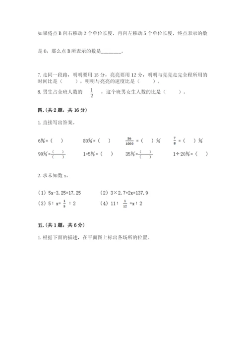 苏教版六年级数学小升初试卷精品【夺冠系列】.docx