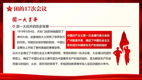 中国共青团发展史历程团课共青团团课PPT课件