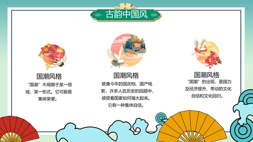 2021年中国风国潮年终工作总结计划述职汇报PPT模板