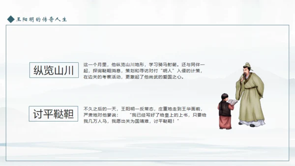 王阳明心学介绍课件通用PPT模板