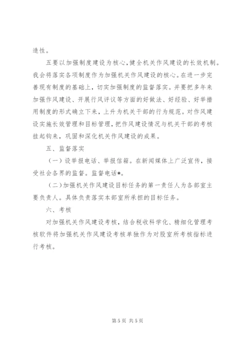 妇联作风建设工作实施方案.docx