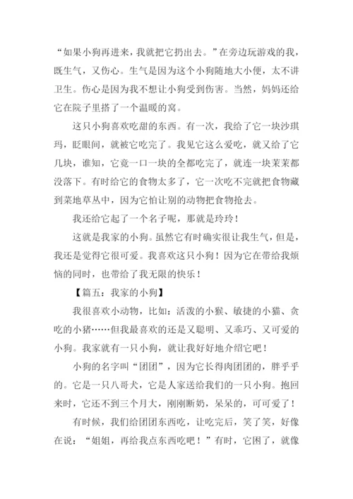 关于小狗的作文结尾.docx
