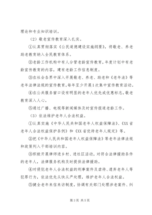 关于创建省级敬老模XX县区的实施意见 (4).docx