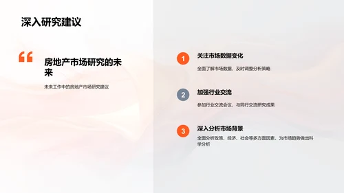 房产市场分析报告PPT模板