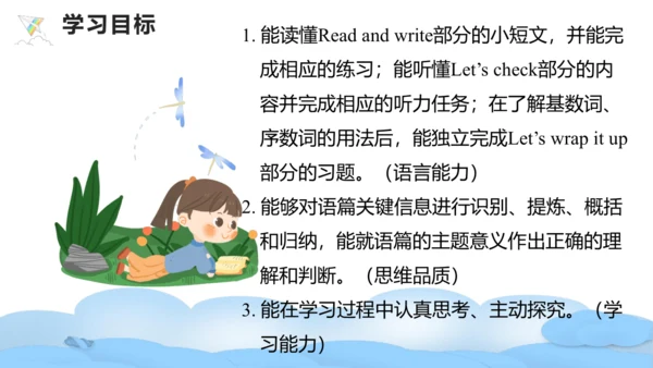 Unit 4 When is the art show Part B Read and write课