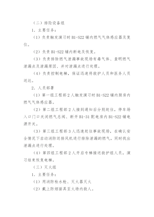 燃气泄漏处置应急预案.docx