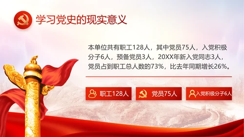 感悟初心使命强化责任担当动态PPT模板
