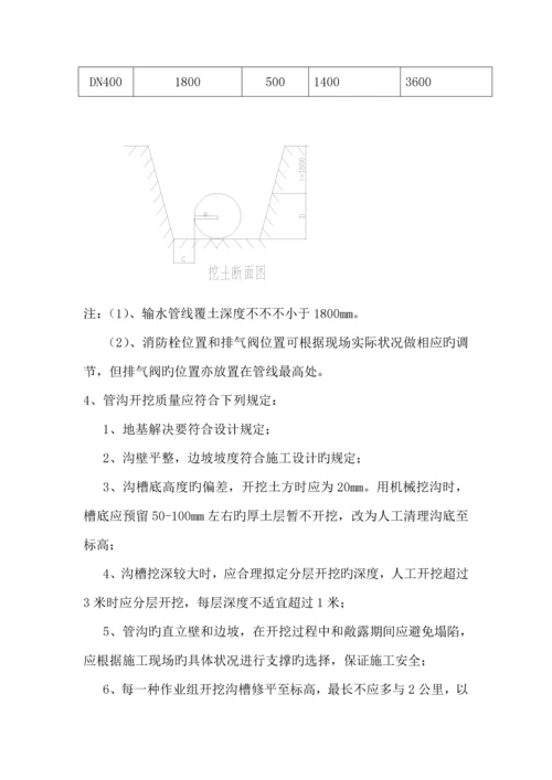 球墨铸铁管给排水综合施工专题方案.docx