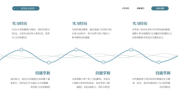 绿色商务简约述职竞聘通用ppt模板