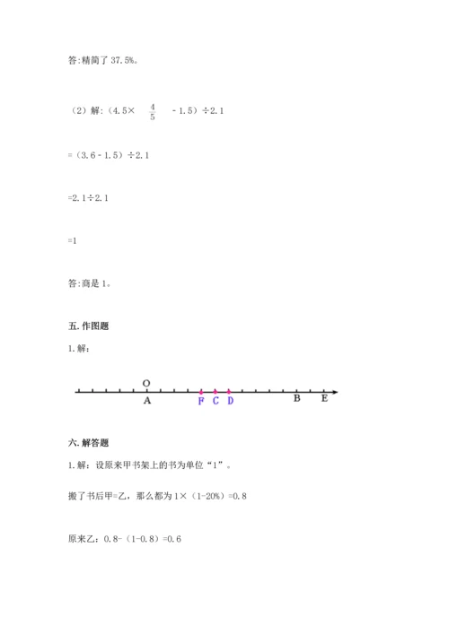 小学六年级下册数学期末卷附完整答案【全优】.docx