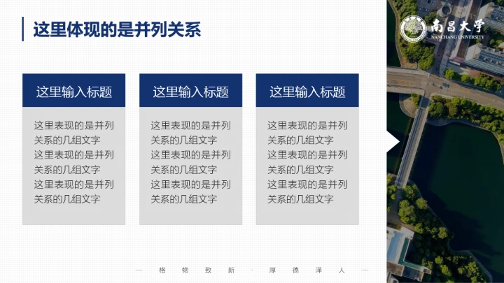 南昌大学专属课题学术汇报毕业答辩通用PPT模板