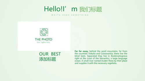 绿色清新医药销售工作总结动态PPT