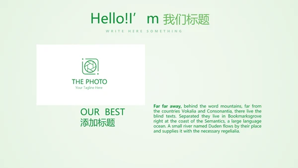 绿色清新医药销售工作总结动态PPT