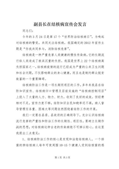 副县长在结核病宣传会发言.docx