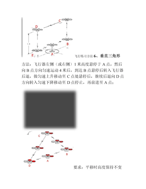 无人机飞行练习方法.docx