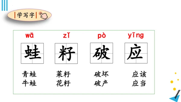 统编版语文二年级下册第七单元复习（课件）