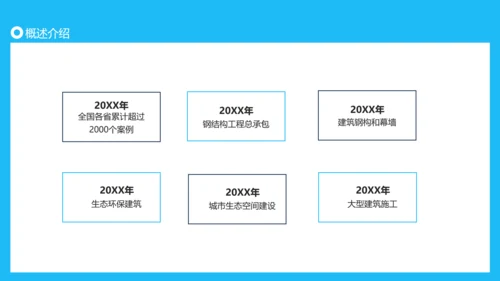 建筑行业投标书动态PPT模板