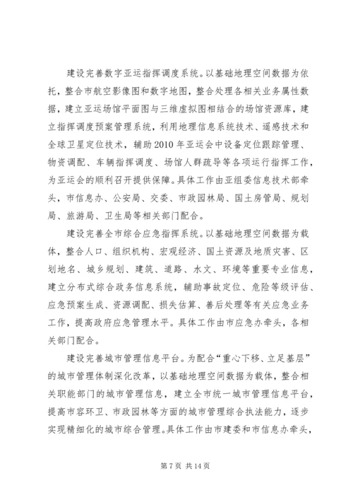 信息资源整合利用实施意见.docx