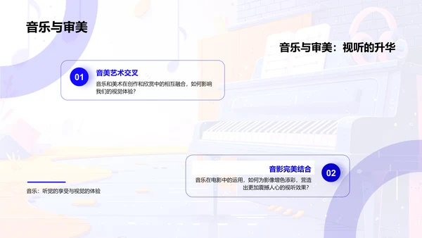 音乐欣赏教学报告PPT模板