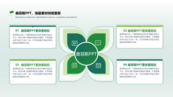 绿色简约社团活动PPT