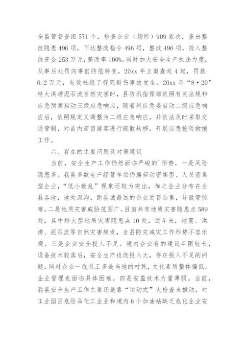 应急管理能力建设情况报告.docx